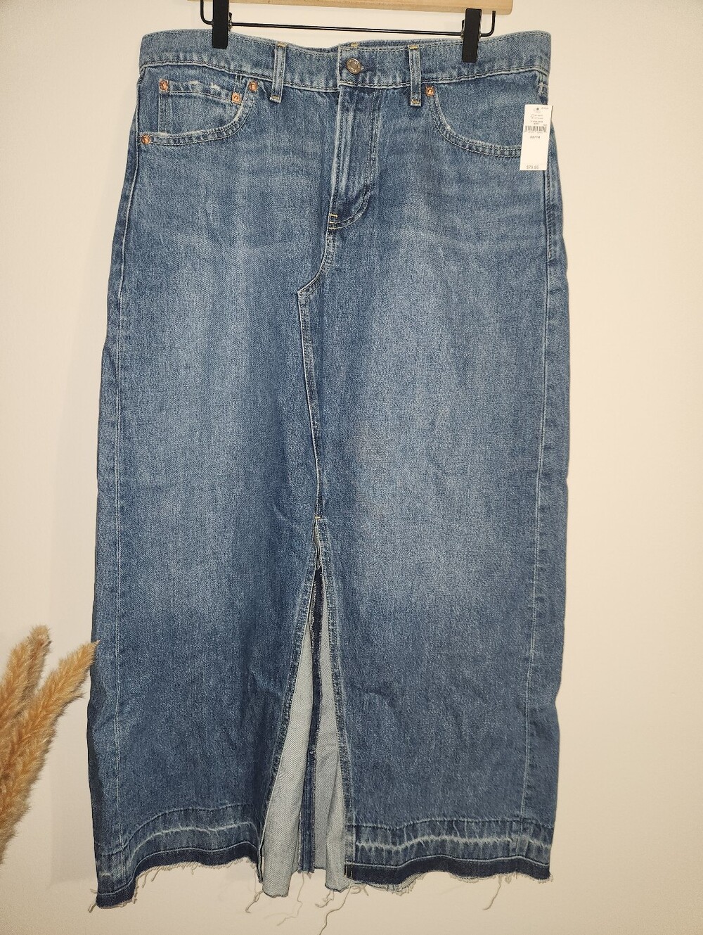 H&M Denim Maxi Skirt